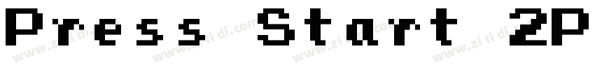 Press Start 2P复古游戏风字体转换